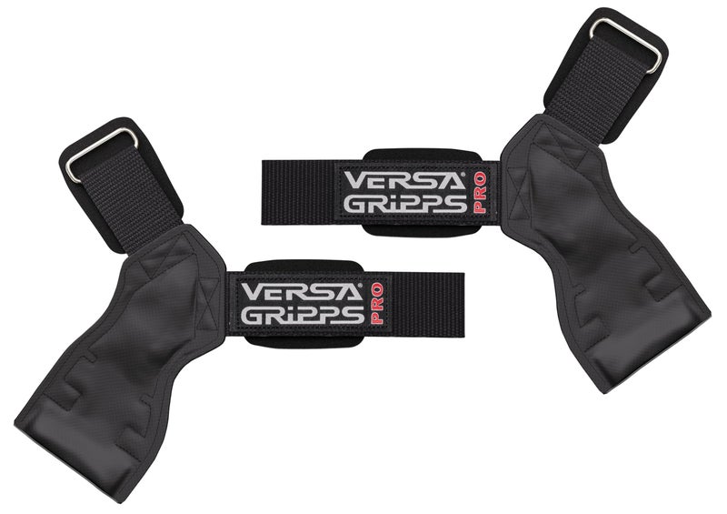 Versa Gripps Pro, Made in USA, Wrist Straps for Weightlifting Alternative, Best Training Accessory, XS, Black - Image 1